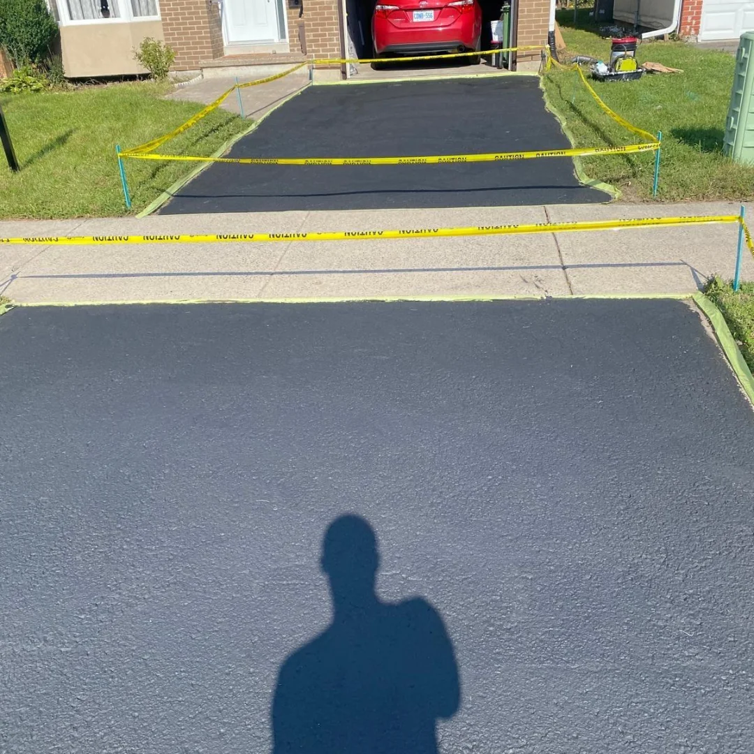 Driveway sealing handyman service in Nepean Ontario